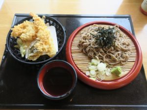 天ざるせいろそば 舞浜ユーラシアにて