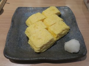 出し巻き卵 新宿天然温泉 テルマー湯にて