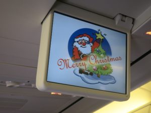 ボーイング737-800 今日はクリスマスでした