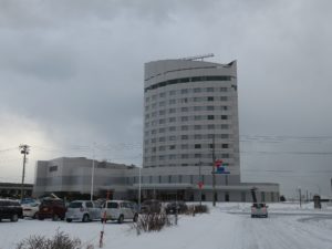 北海道稚内市 海岸沿いの道 サフィールホテル稚内 旧:ANAクラウンプラザホテル稚内