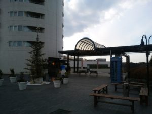 四季の湯温泉 ヘリテイジリゾート 無料送迎バス乗り場