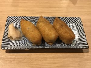 いなり寿司 新宿天然温泉 テルマー湯にて