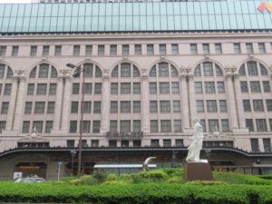 南海本線 なんば駅 駅舎 駅舎は高島屋です