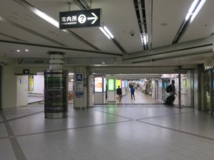 大阪メトロ谷町線 東梅田駅 北口