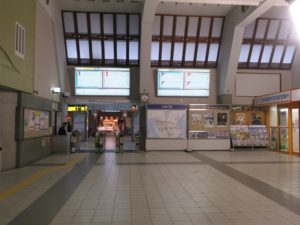 近鉄吉野線 橿原神宮前駅 中央改札口