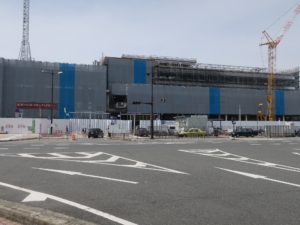 南海本線 和歌山市駅 駅舎 ただいま絶賛工事中です