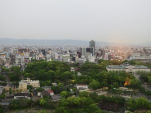 通天閣 展望台 東側を撮影