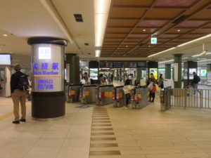 近鉄奈良線 奈良駅 改札口