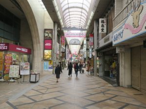 奈良 東向商店街 商店街の中