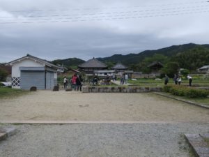 飛鳥寺 西門跡