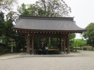 橿原神宮 南手水舎