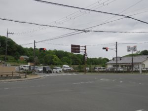 奈良 飛鳥寺への近道 飛鳥寺へはここを直進します