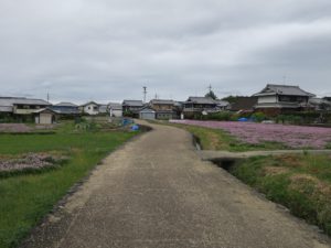 奈良 飛鳥寺への近道 飛鳥寺へはここを右折します