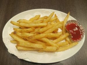 カリカリポテトフライ 天然温泉 ザ・グランドスパ 南大門にて