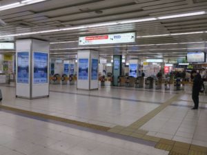 近鉄難波線 大阪難波駅 東改札口