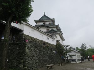 和歌山城 新裏坂登り口を登ったところ
