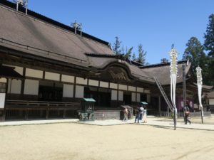 金剛峯寺 主殿 左側から撮影
