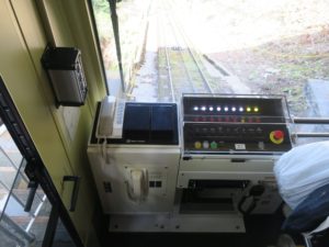 高野山ケーブルカー 操作卓