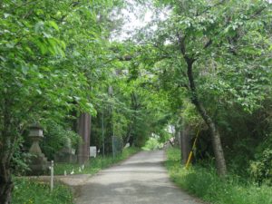 貴志川 大國主神社 参道