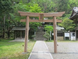 貴志川 大國主神社 鳥居と本殿