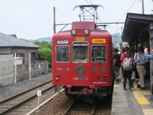 和歌山電鐵貴志川線 2270系 おもちゃ電車 前面 貴志駅にて