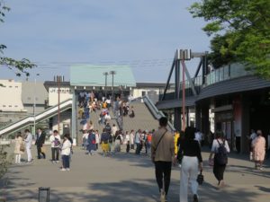JR大阪環状線 大阪城公園駅 駅舎