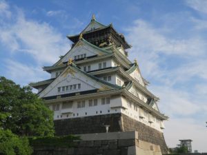 大阪城 天守閣 北側から撮影