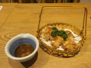 鶏の唐揚げ 天然温泉平和島にて