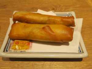 春巻き 天然温泉平和島にて