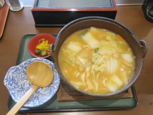 甲州ほうとう クア・アンド・ホテル石和 石和健康ランドにて