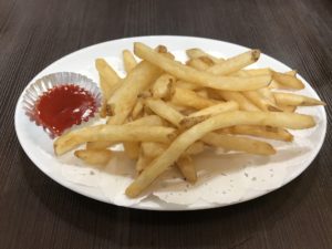 カリカリポテトフライ ザ・グランドスパ南大門にて