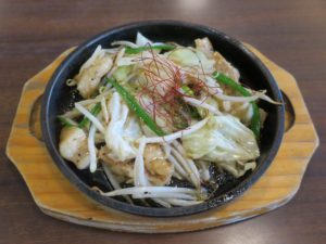 もつ焼き 極楽湯 宮崎店にて
