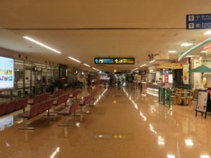 宮崎ブーゲンビリア空港 1階 到着ロビー