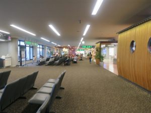宮崎空港 搭乗口前待合所