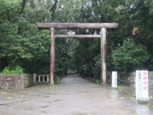 宮崎神宮 鳥居