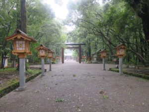 宮崎神宮 参道