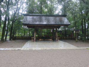 宮崎神宮 手水舎