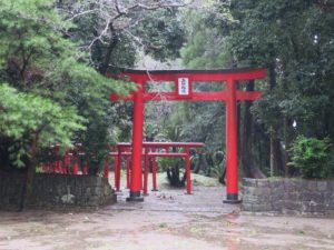 五所稲荷神社 大鳥居