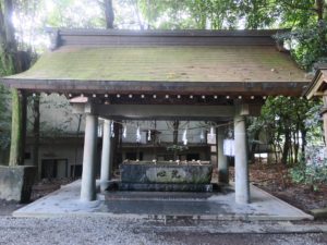 宮崎県 高千穂神社 手水舎