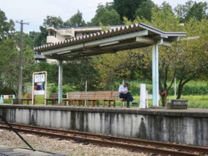 高千穂鉄道 高千穂駅 ホーム かつてはここに列車が来ていました