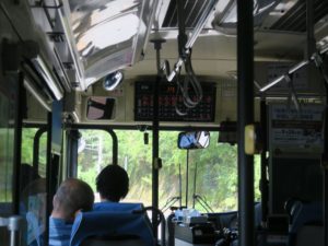 宮崎交通 延岡駅-高千穂バスセンター 車内の様子