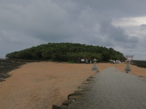 宮崎市 青島 弥生橋を渡ったところ
