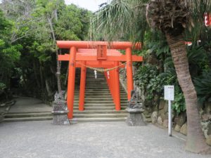 宮崎県 鵜戸稲荷神社 入り口