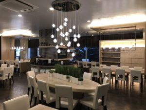 ホテル アクティブ! 博多 シングルルーム ゲストルーム 朝はここが朝食会場になります