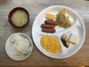 ホテル アクティブ! 博多 シングルルーム 朝食例