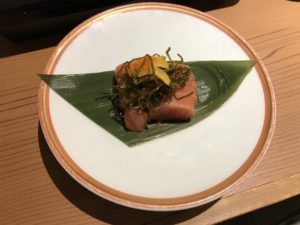 辛子明太子 博多もつ鍋 前田屋にて