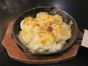 長芋のチーズ焼き 横浜みなとみらい 万葉倶楽部にて