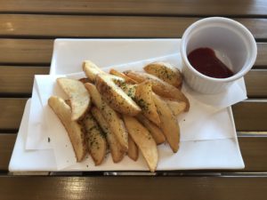フライドポテト リスパ印西にて