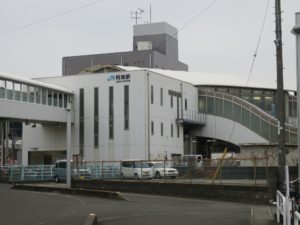 JR牟岐線 阿南駅 東口 駅舎