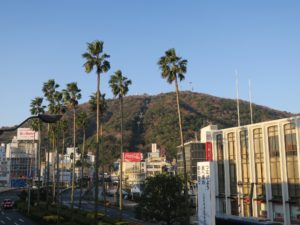 眉山 徳島そごう付近の歩道橋から撮影